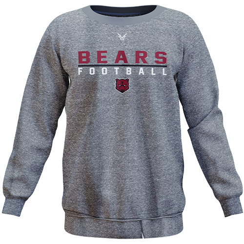 Bunker Hill Optimist | Bears Football Crewneck Sweatshirt