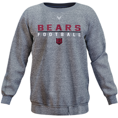 Bunker Hill Optimist | Bears Football Crewneck Sweatshirt