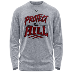 Bunker Hill Optimist | Protect the Hill L/S T-Shirt (Heather Grey)