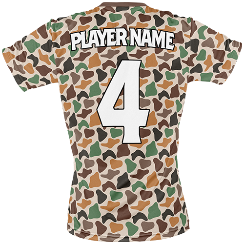 Customizable Jersey (Duck Camo)