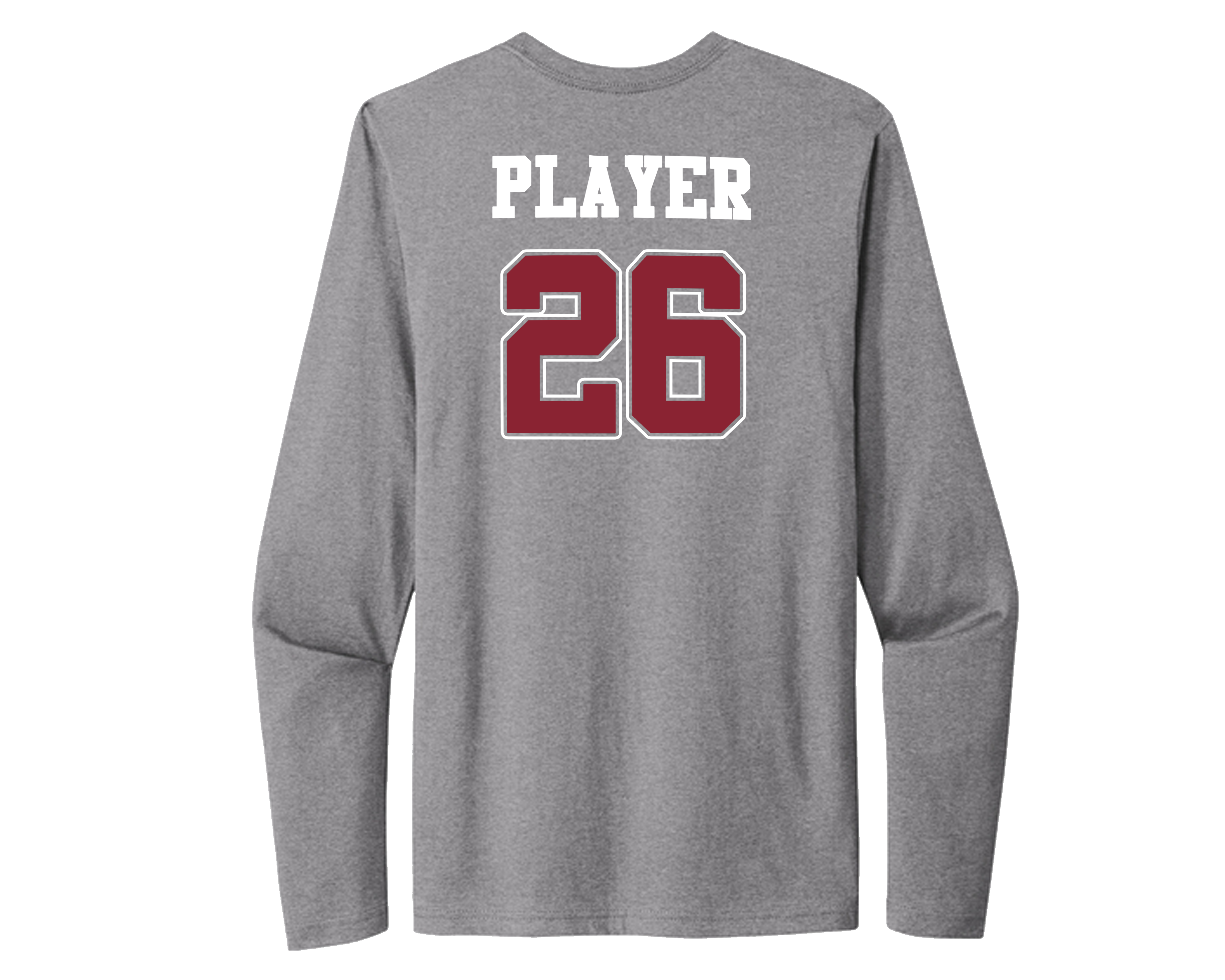 Bunker Hill Optimist | CUSTOMIZABLE - Protect the Hill L/S T-Shirt (Heather Grey)