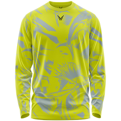 Custom Fishing L/S T-Shirt | GOAT Sublimated Template