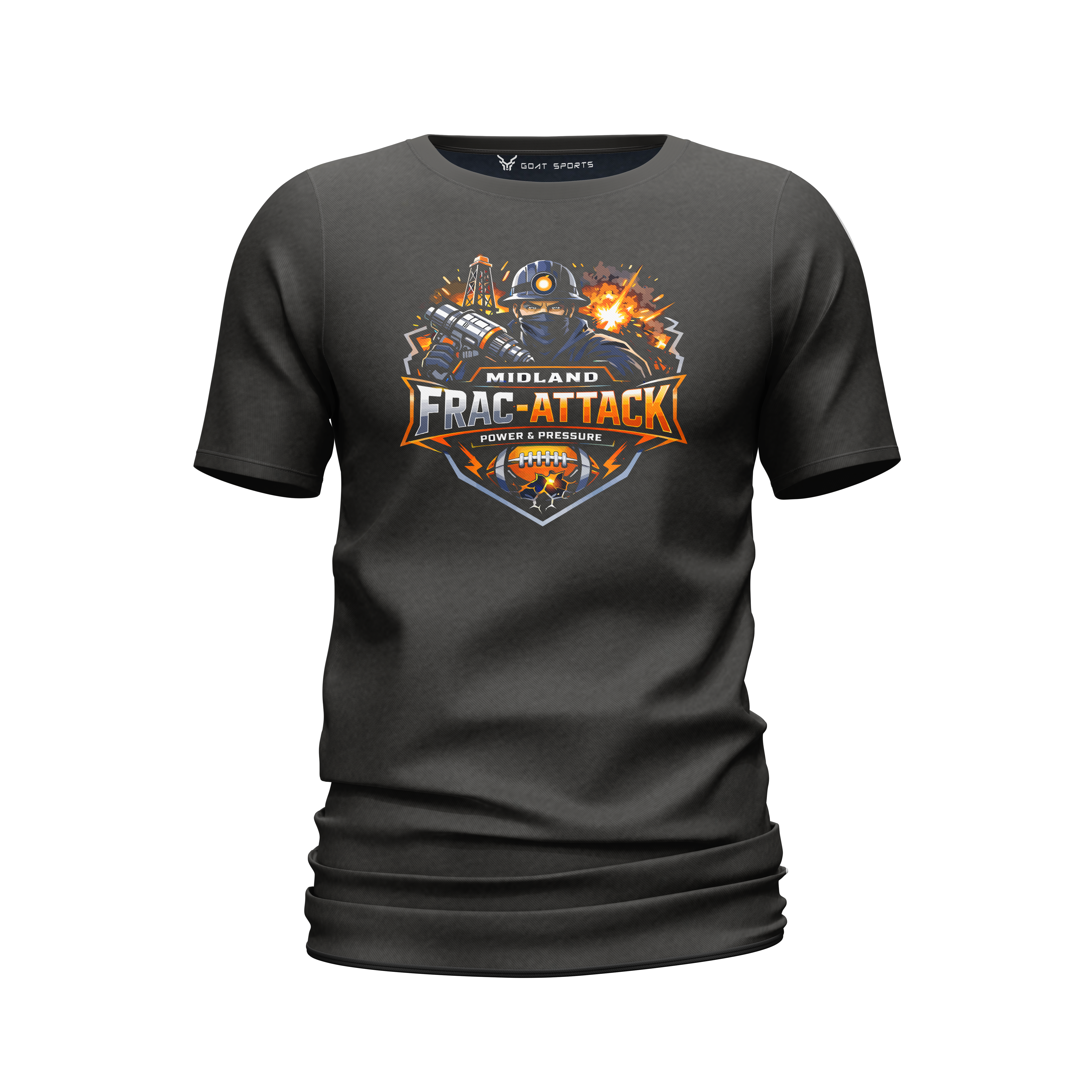 Midland Frac-Attack | Primary Logo Tee