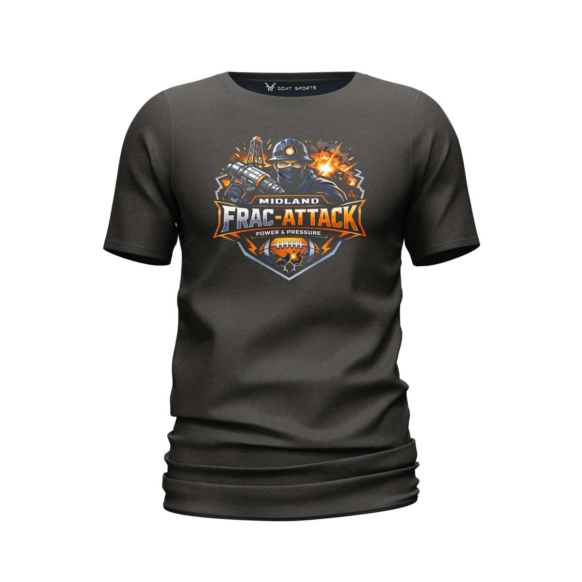 Midland Frac-Attack | Primary Logo Tee