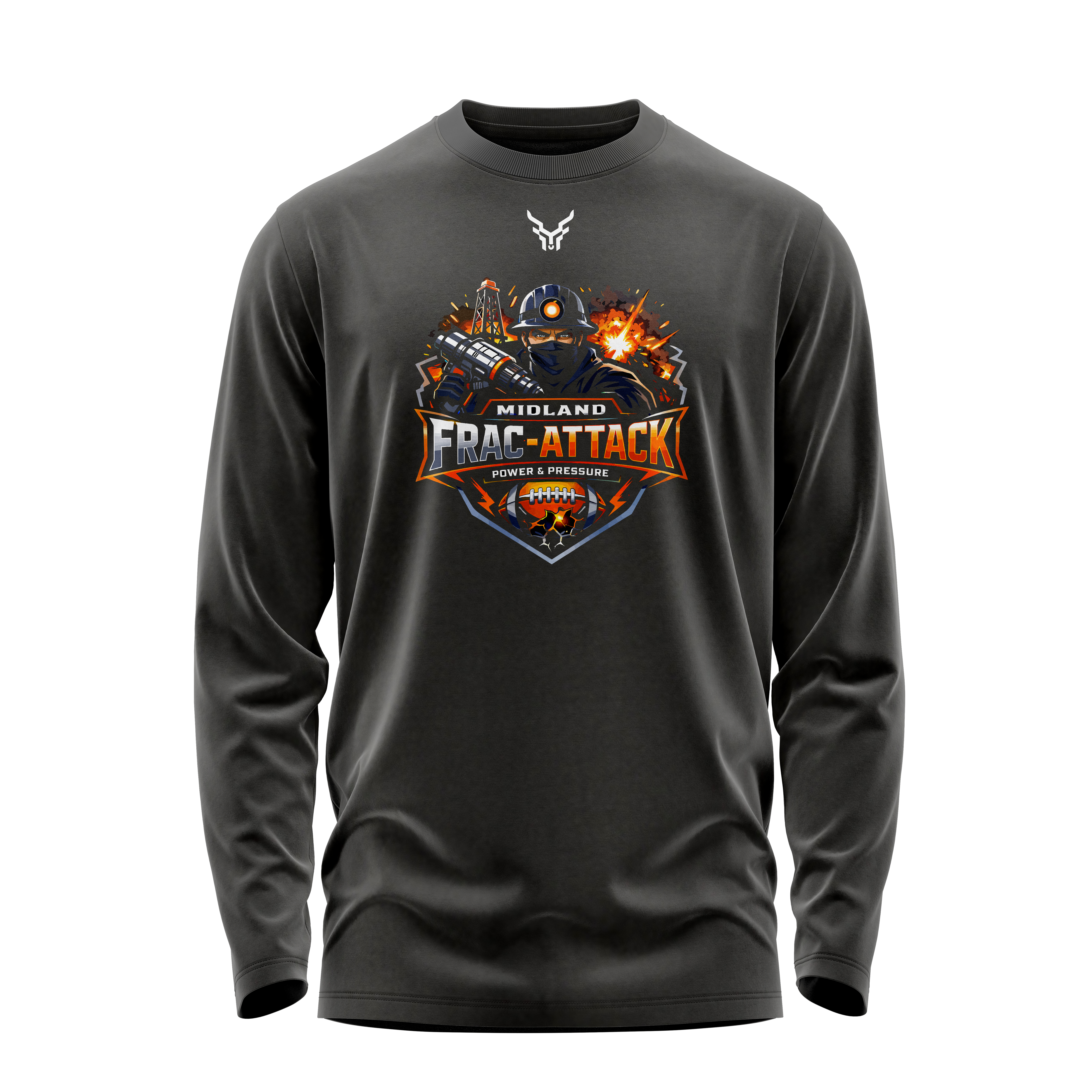 Midland Frac-Attack | L/S Logo Tee