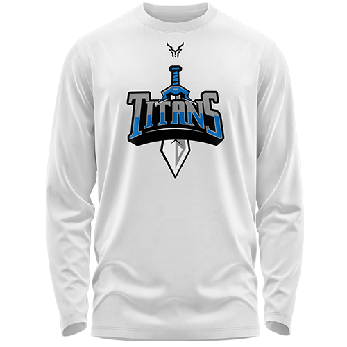 Cedar Rapids Titans (Alt Logo) L/S Performance Tee