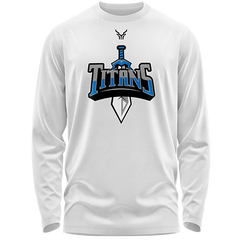 Cedar Rapids Titans (Alt Logo) L/S Performance Tee