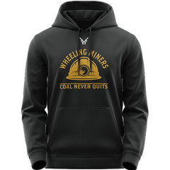Wheeling Miners | Miners Never Quit Hoodie