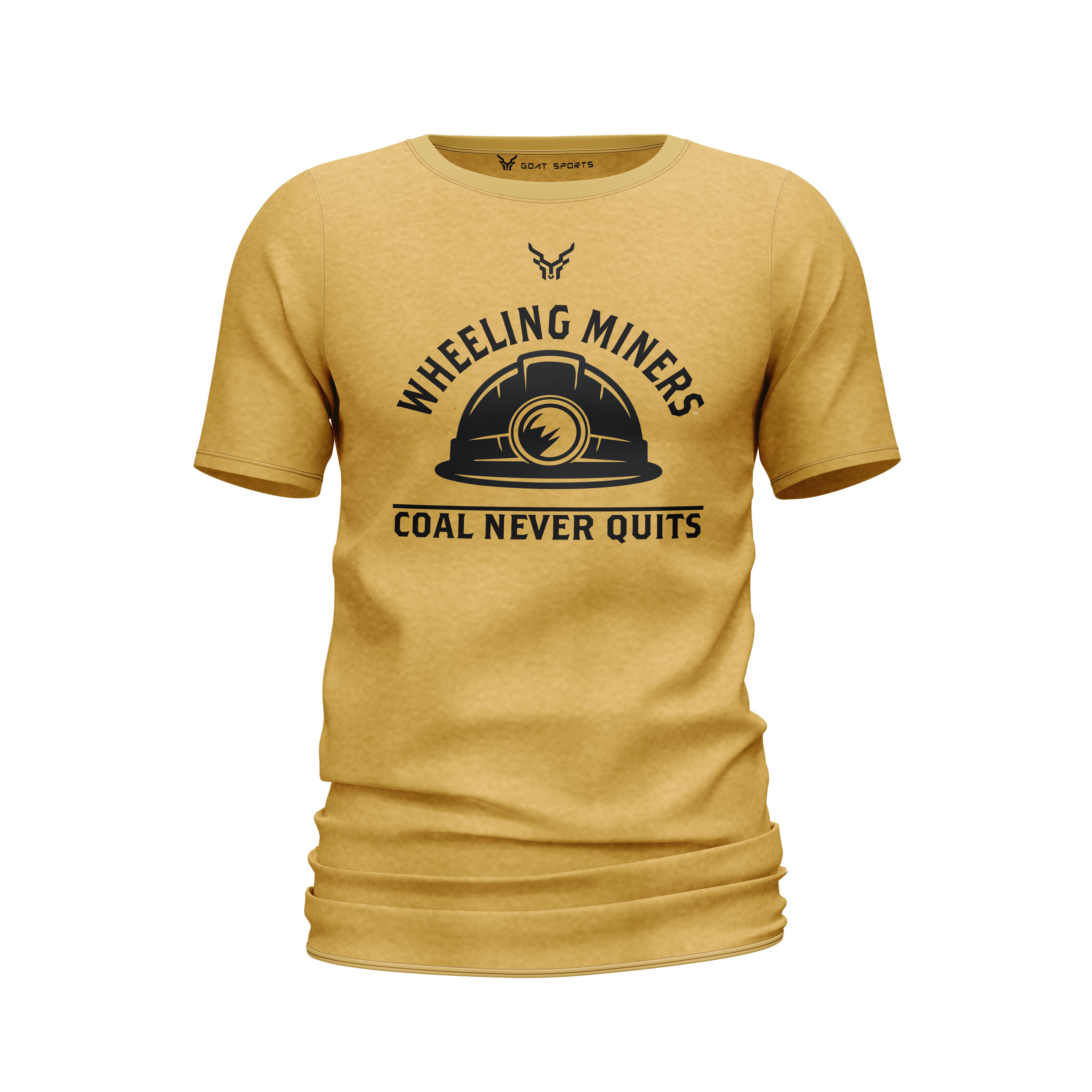 Wheeling Miners | Miners Never Quit FlexFusion Tee