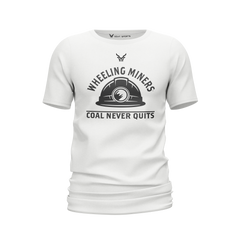 Wheeling Miners | Miners Never Quit FlexFusion Tee