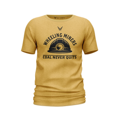 Wheeling Miners | Miners Never Quit FlexFusion Tee