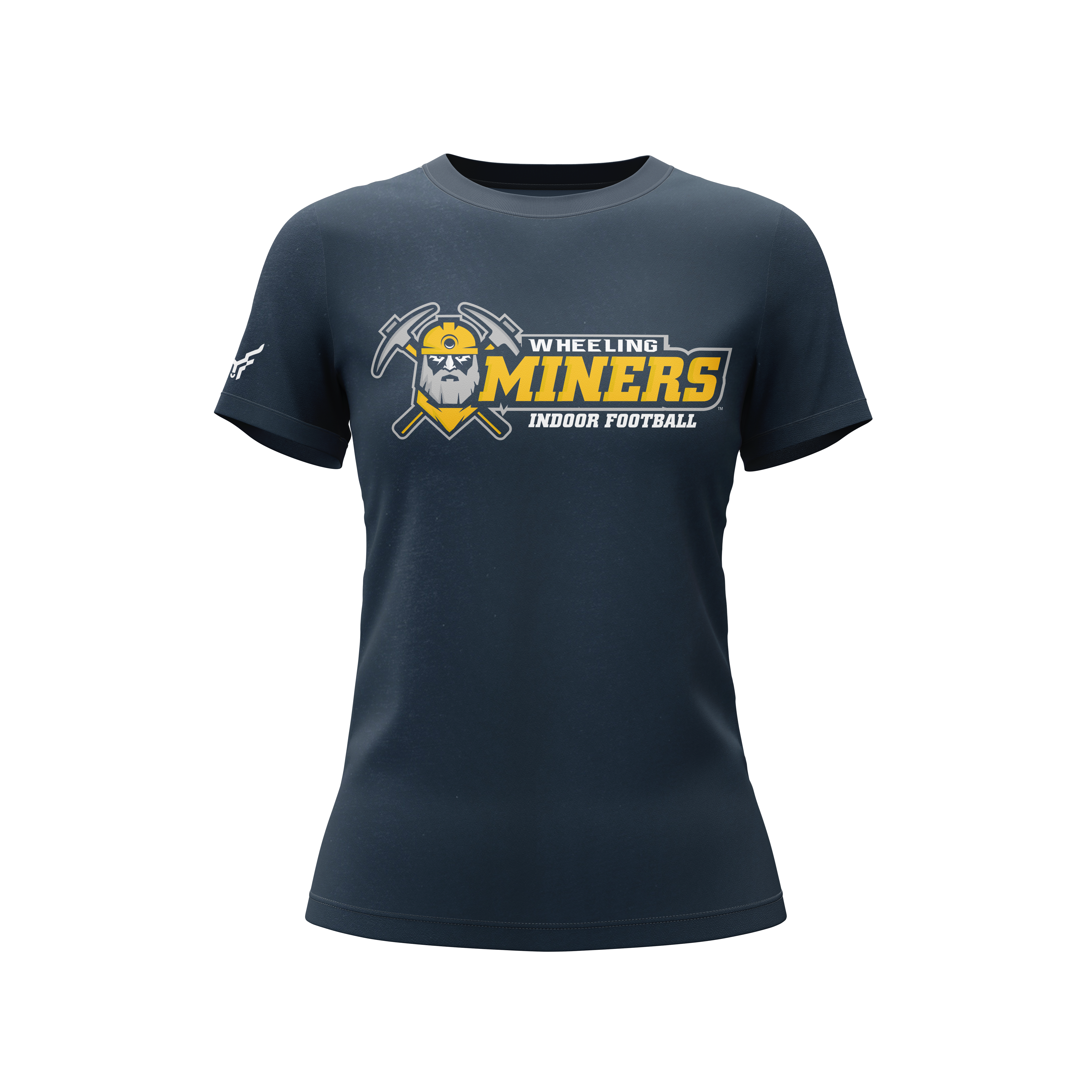 Wheeling Miners | Logo Premium Cotton Tee (Ladies)