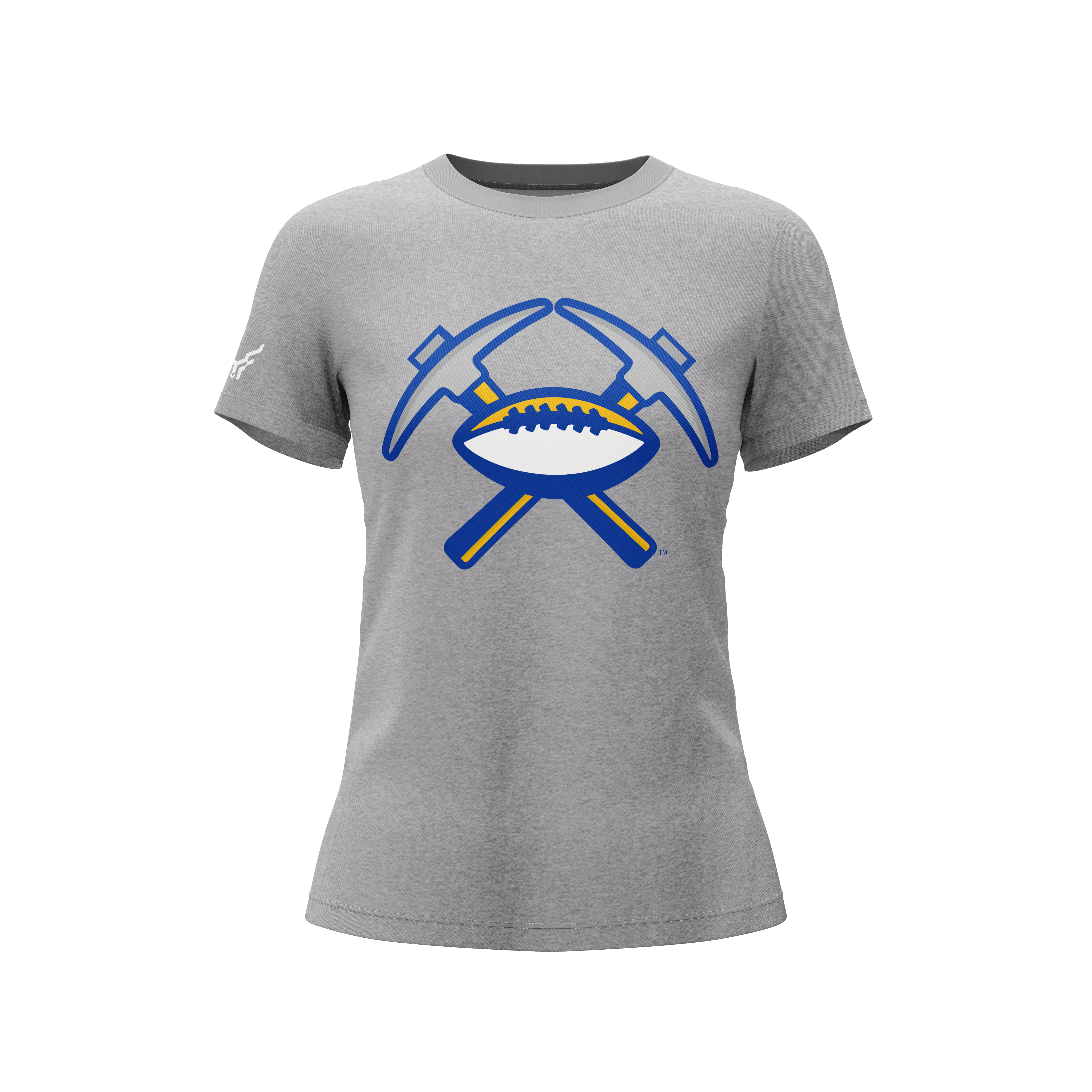 Wheeling Miners | Pick Axe Premium Cotton Tee (Ladies)