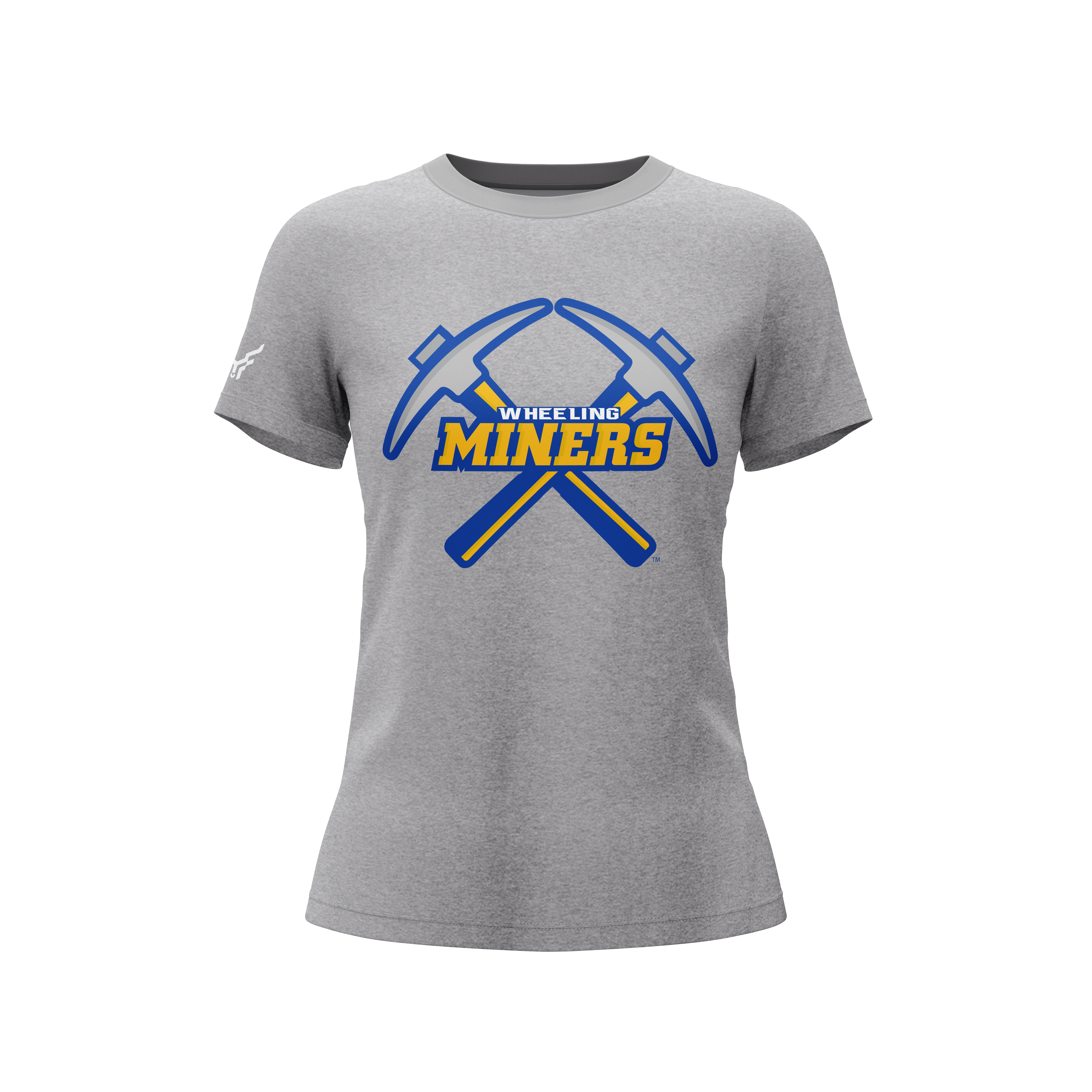 Wheeling Miners | Miners Axe Premium Cotton Tee (Ladies)