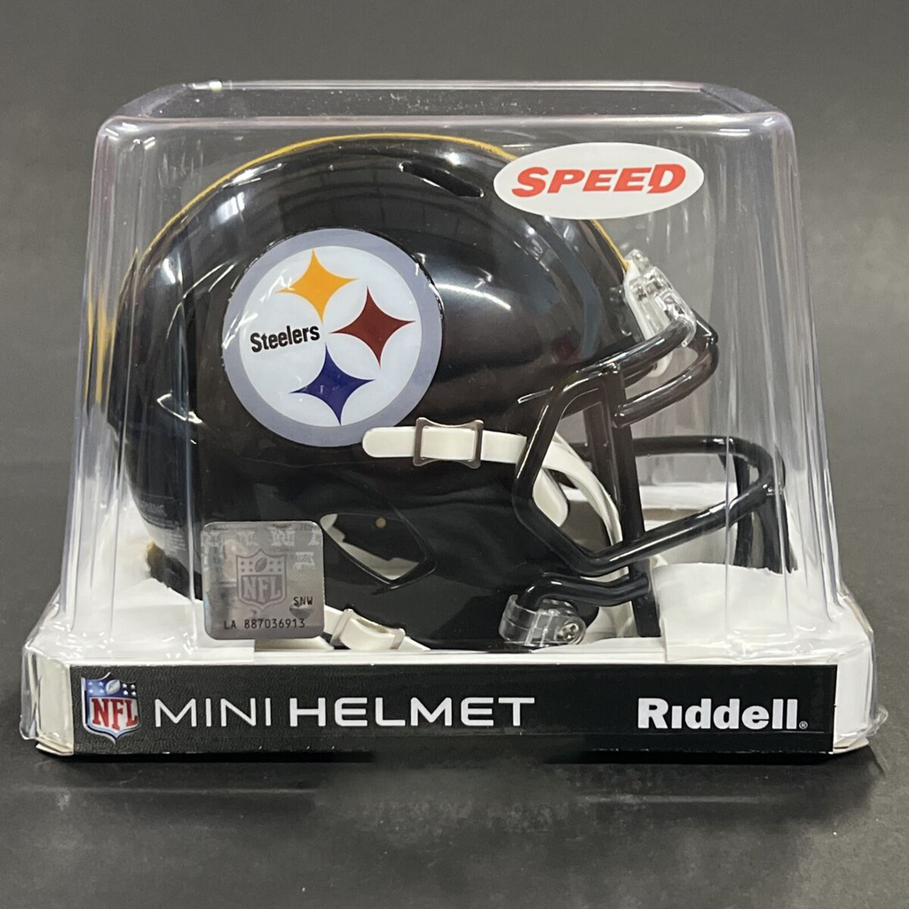 Pittsburgh Steelers Revolution SPEED Mini Helmet – GOAT Sports Inc